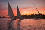 Sunset, Nile River